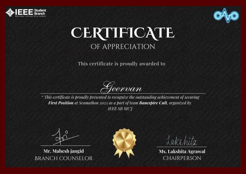 Scam-a-thon Winner